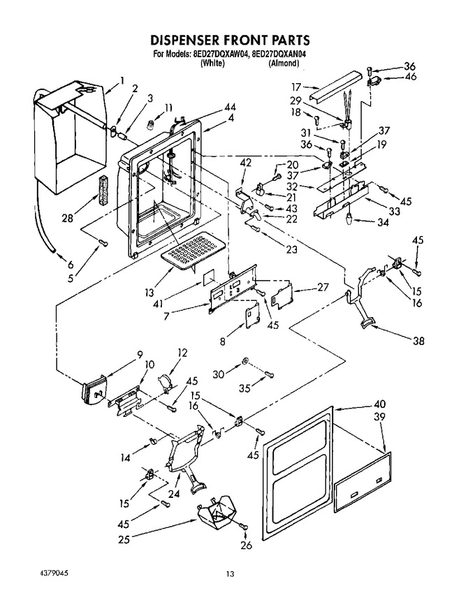 Diagram for 8ED27DQXAW04