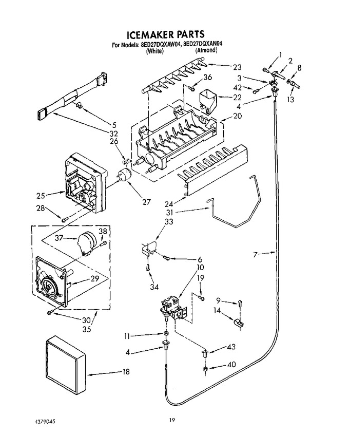 Diagram for 8ED27DQXAW04