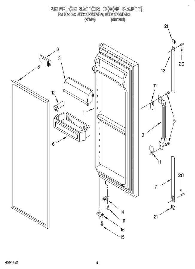 Diagram for 8ED27DQXDW03