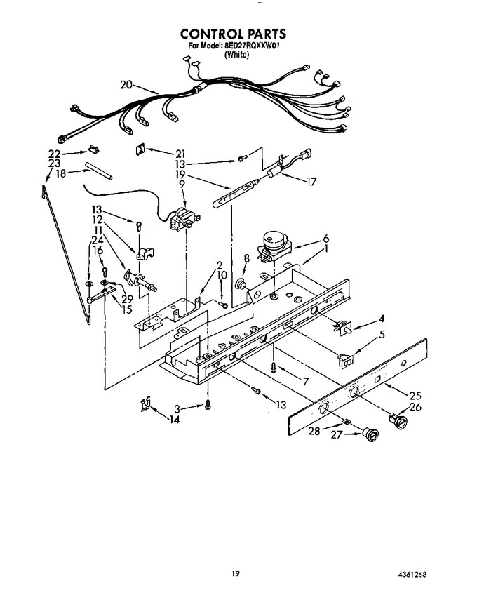 Diagram for 8ED27RQXXW01