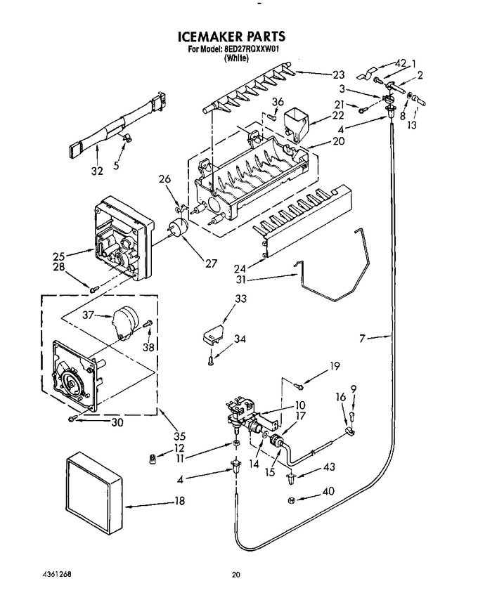 Diagram for 8ED27RQXXW01