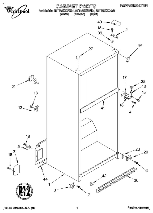 Diagram for 8ET18ZKXDN01