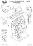 Diagram for 01 - Top And Console, Lit/optional