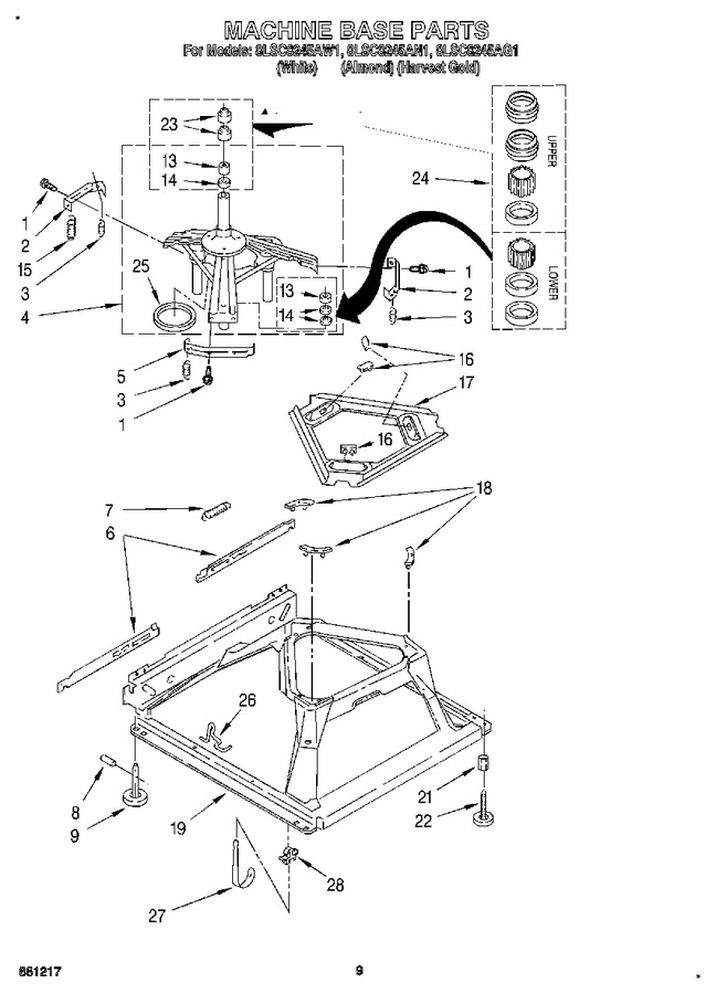 Diagram for 8LSC8245AW1