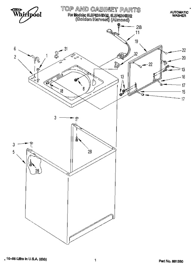 Diagram for 8LSP6244BN2