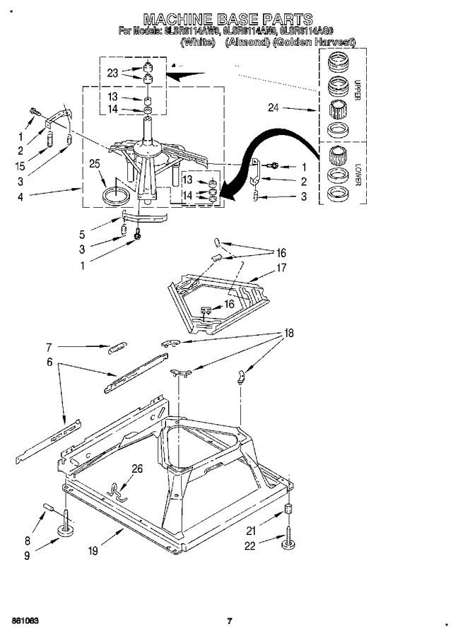 Diagram for 8LSR6114AG0