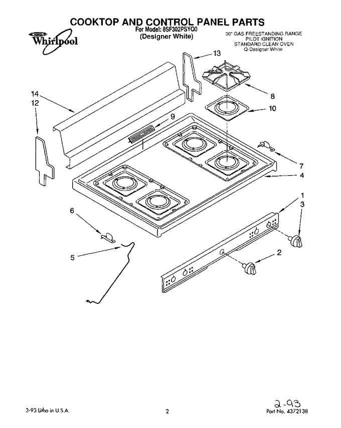 Diagram for 8SF302PSYQ0