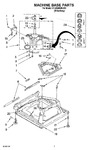 Diagram for 04 - Machine Base Parts