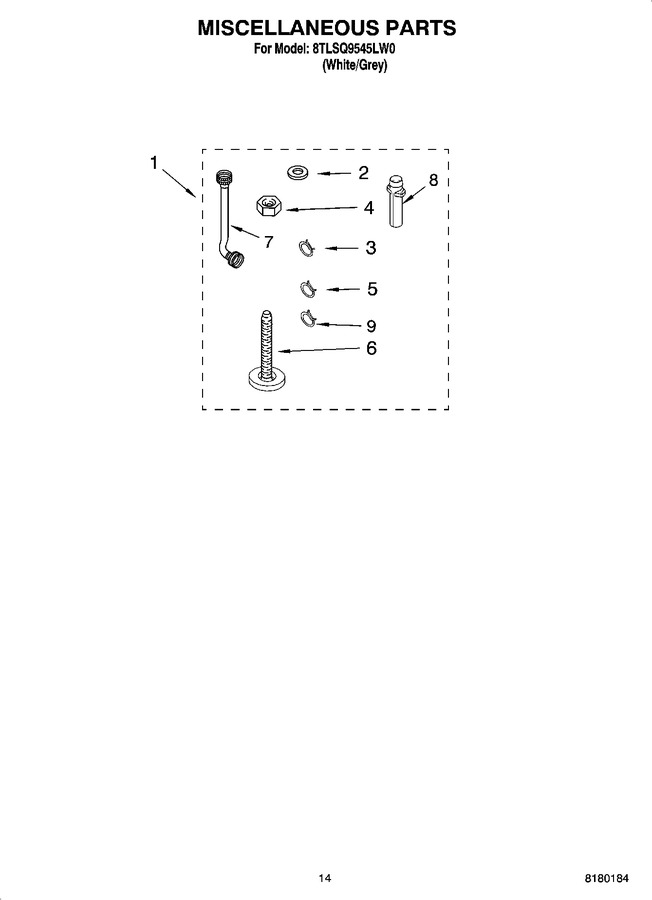 Diagram for 8TLSQ9545LW0