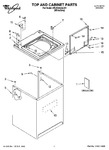 Diagram for 01 - Top And Cabinet Parts