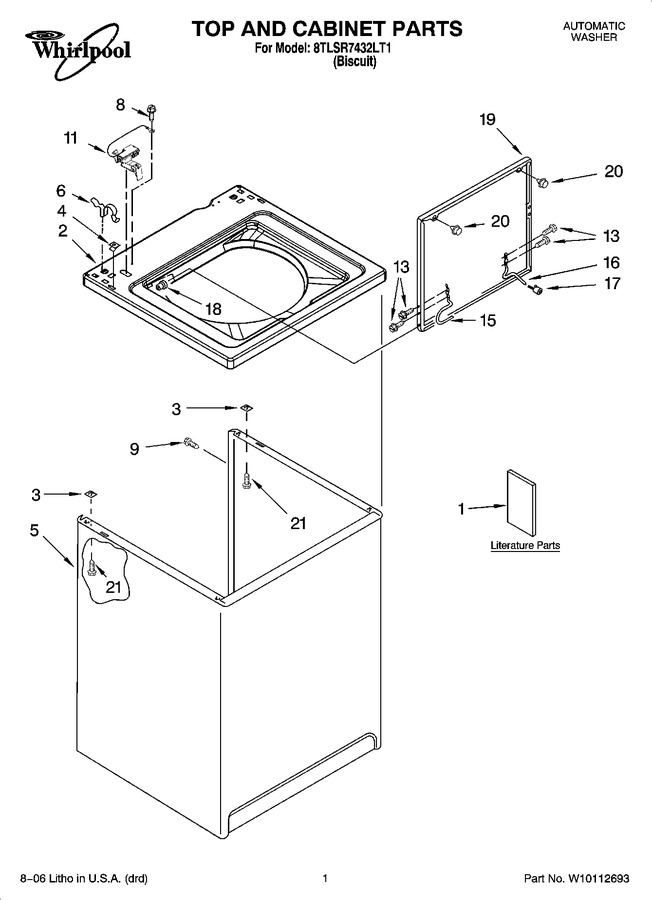 Diagram for 8TLSR7432LT1