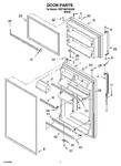 Diagram for 02 - Door Parts