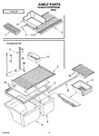 Diagram for 05 - Shelf Parts, Optional Parts