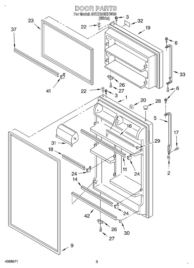 Diagram for 8VET20NKHW00