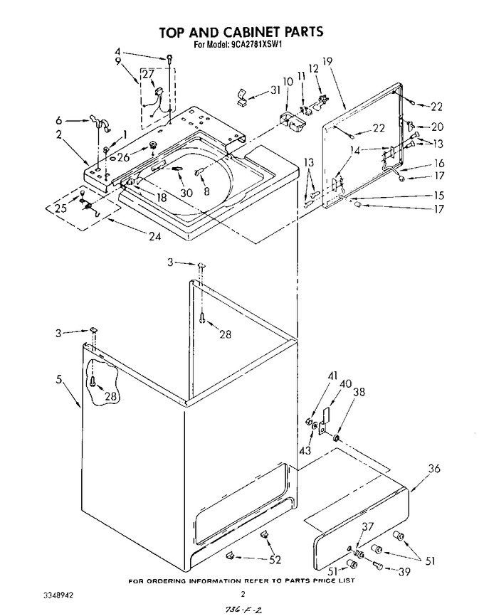 Diagram for 9CA2781XSW1