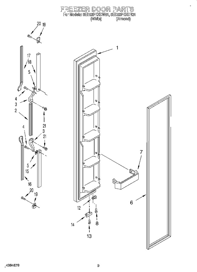 Diagram for 9ED22PKXDW01