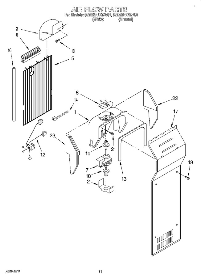 Diagram for 9ED22PKXDW01