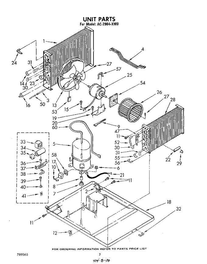 Diagram for AC2904XM0