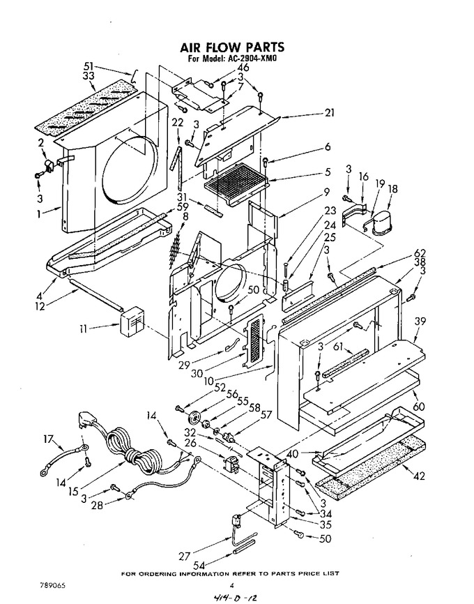 Diagram for AC2904XM0