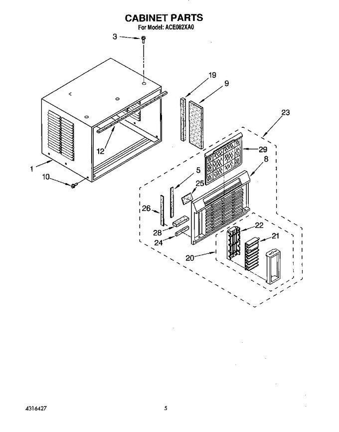 Diagram for ACE082XA0