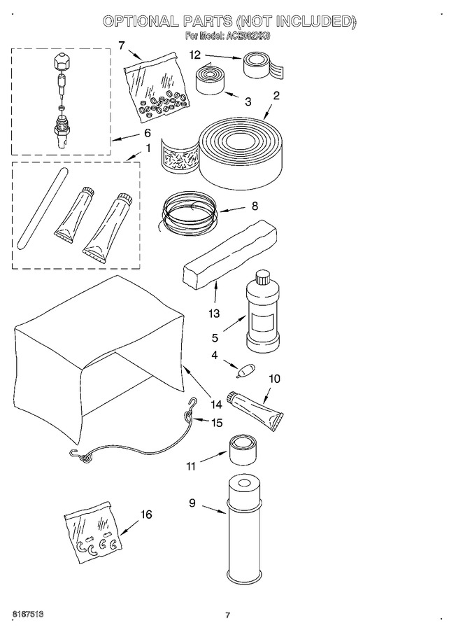 Diagram for ACE082XK0