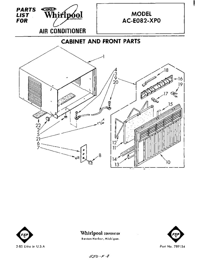 Diagram for ACE082XP0