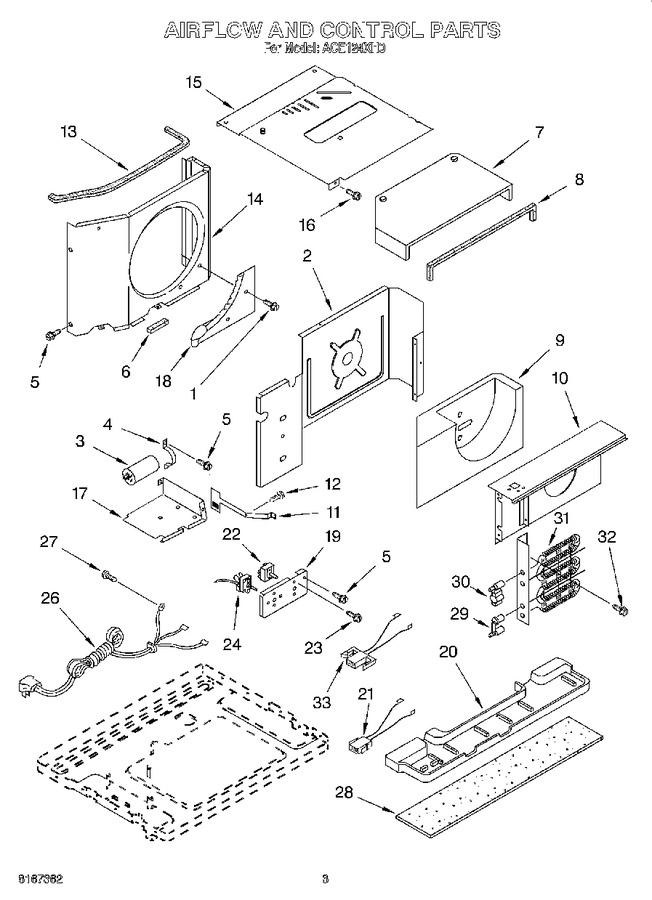 Diagram for ACE124XH0