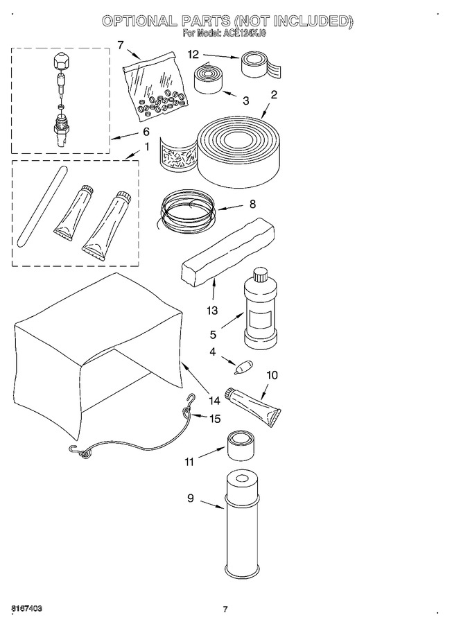 Diagram for ACE124XJ0