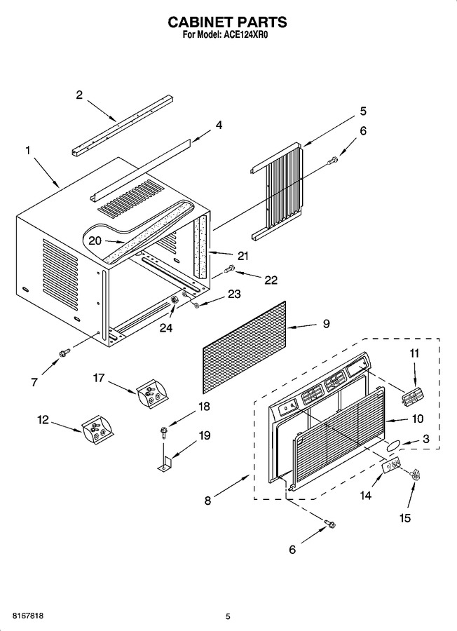 Diagram for ACE124XR0