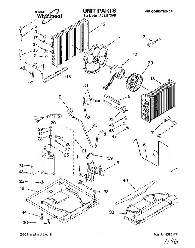 Diagram for ACE184XA0