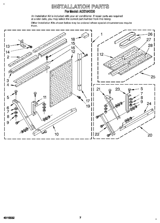 Diagram for ACE184XD0