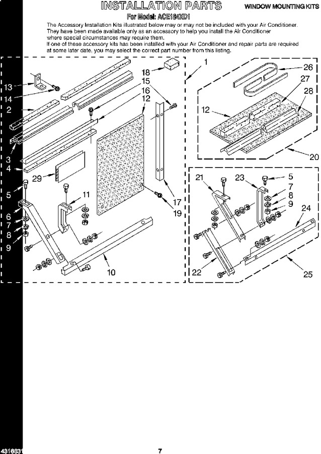 Diagram for ACE184XD1