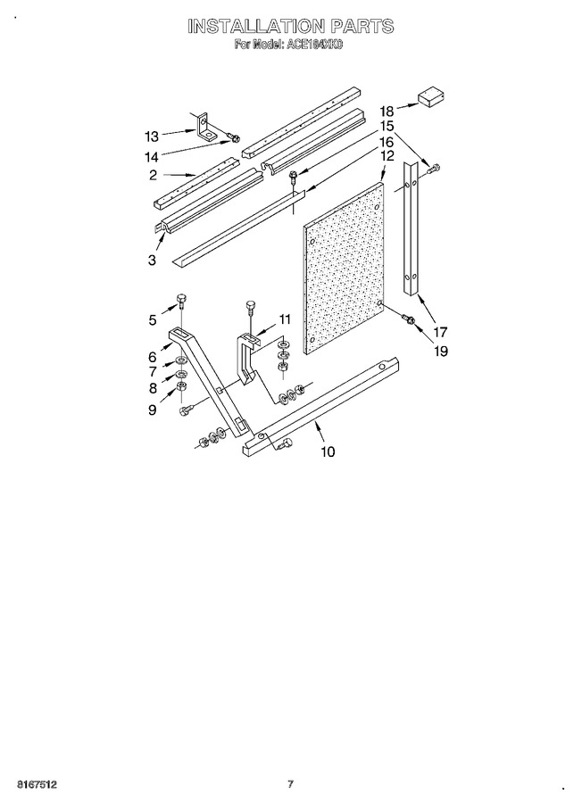 Diagram for ACE184XK0