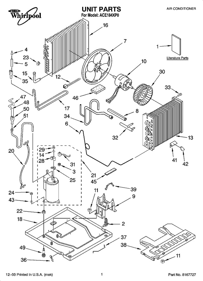 Diagram for ACE184XP0