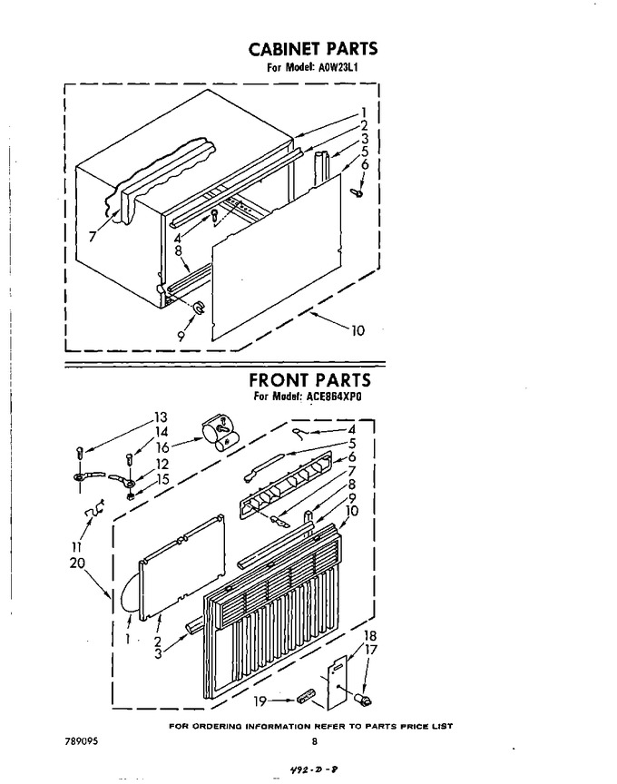 Diagram for ACE864XP0