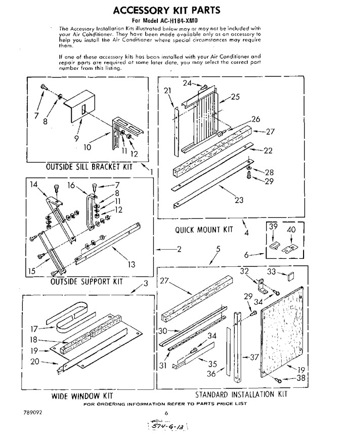 Diagram for ACH184XM0