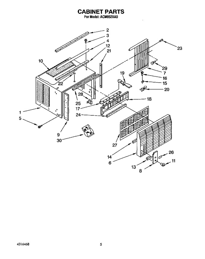 Diagram for ACM052XA0