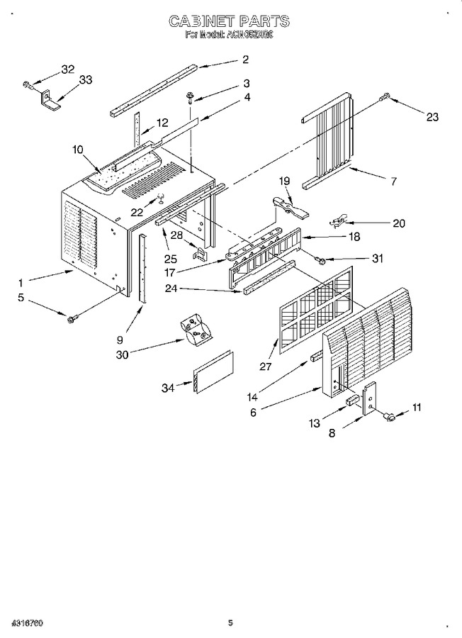 Diagram for ACM052XG0