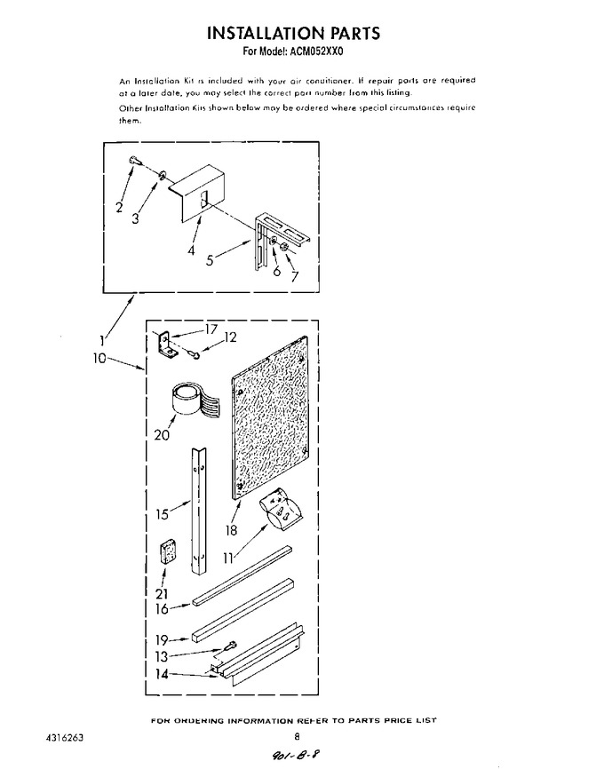 Diagram for ACM052XX0