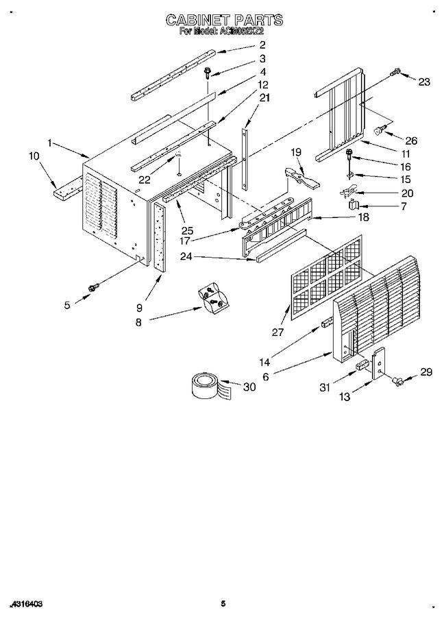 Diagram for ACM052XZ2