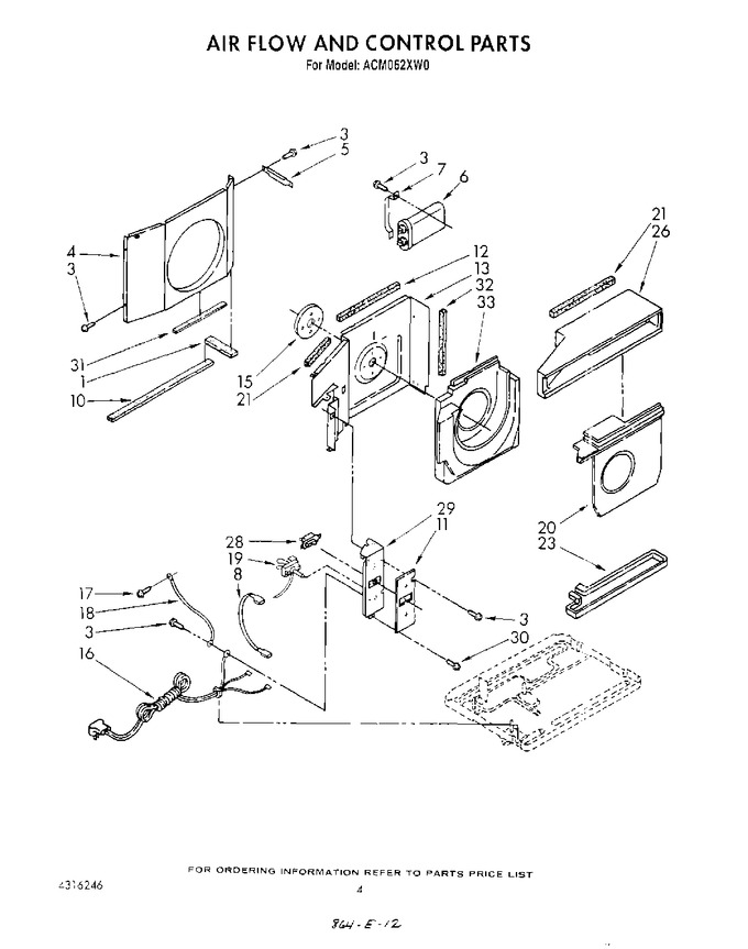 Diagram for ACM062XW0