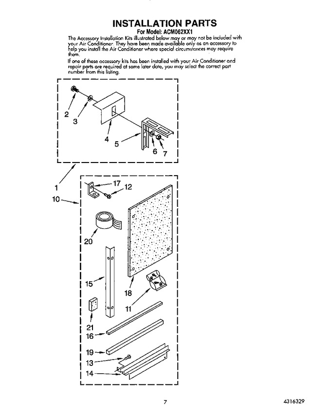 Diagram for ACM062XX1