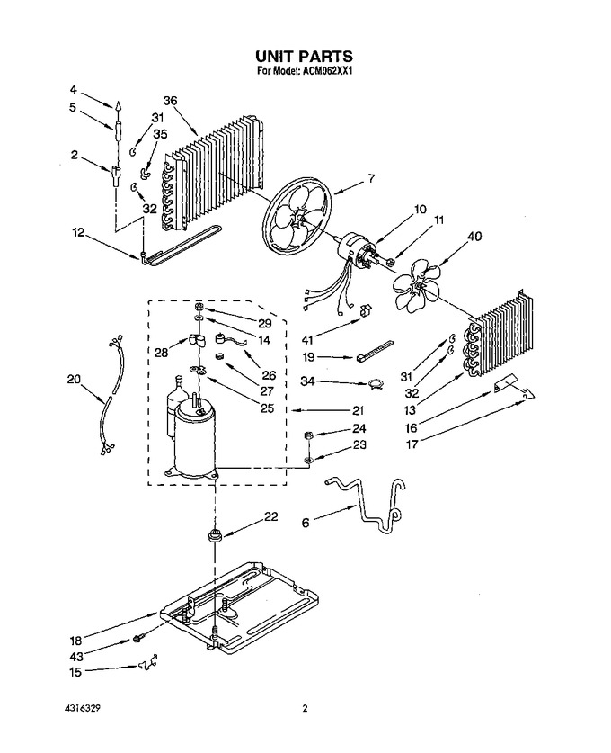 Diagram for ACM062XX1