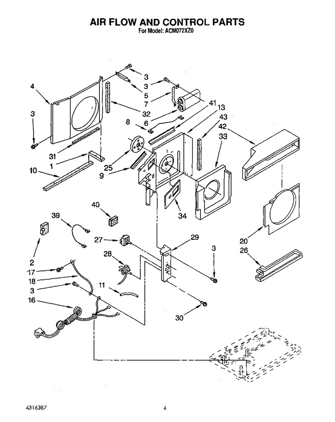 Diagram for ACM072XZ0