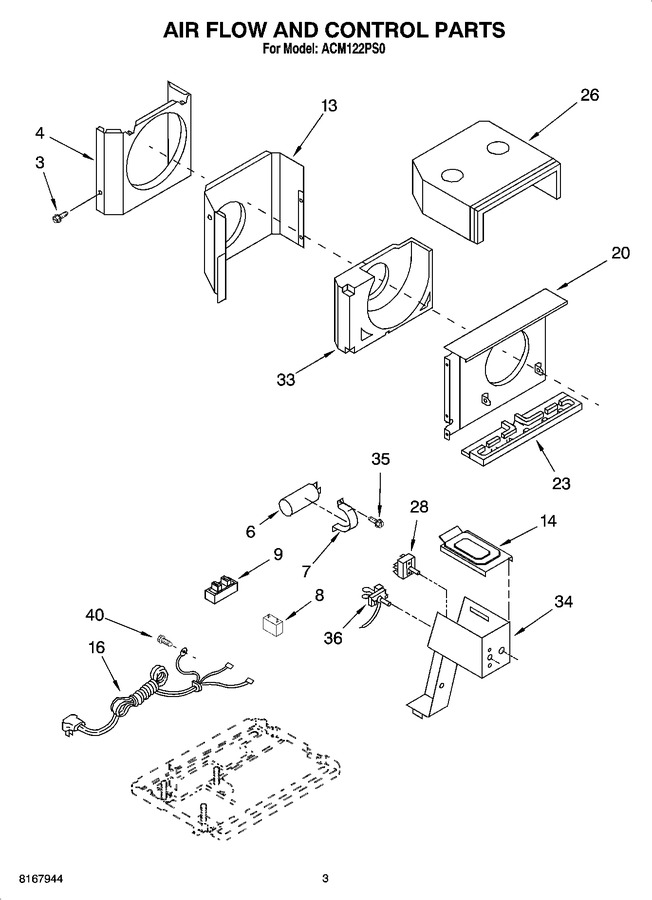 Diagram for ACM122PS0