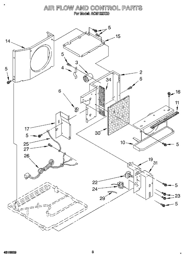 Diagram for ACM122XE0