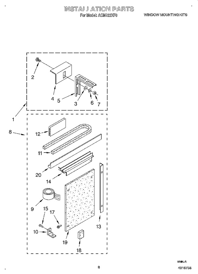 Diagram for ACM122XF0