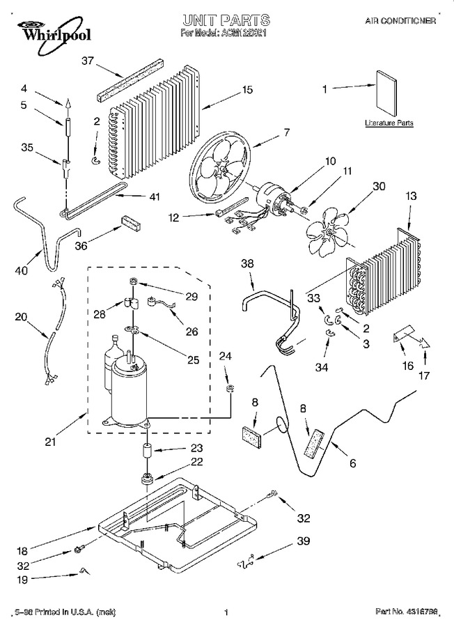 Diagram for ACM122XG1