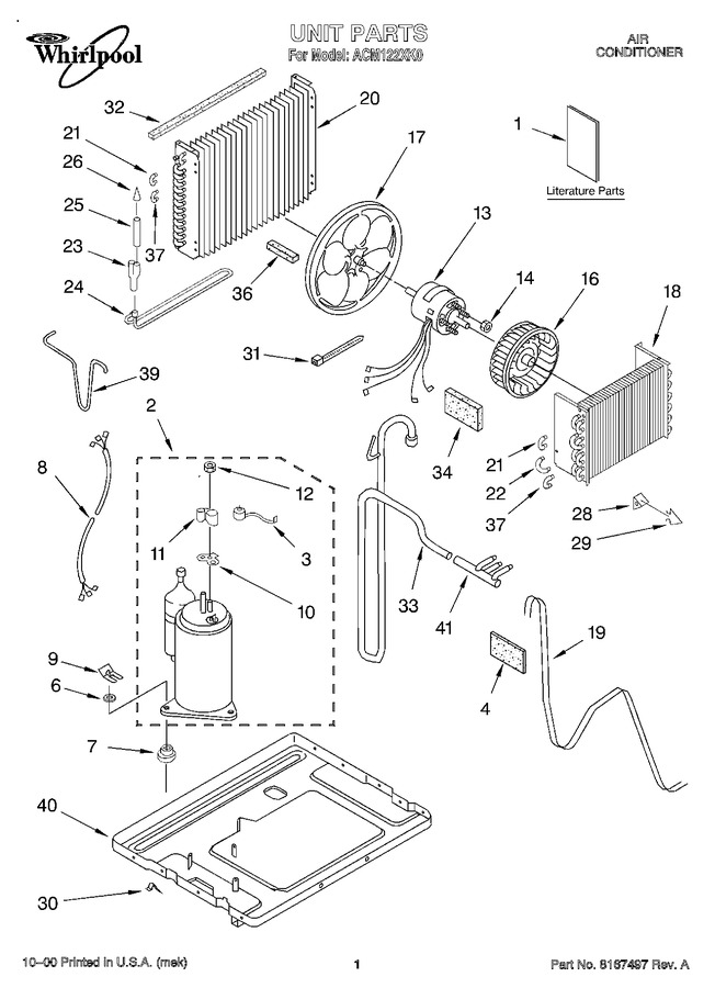 Diagram for ACM122XK0