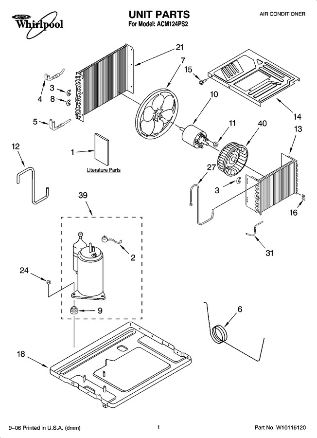 Diagram for ACM124PS2